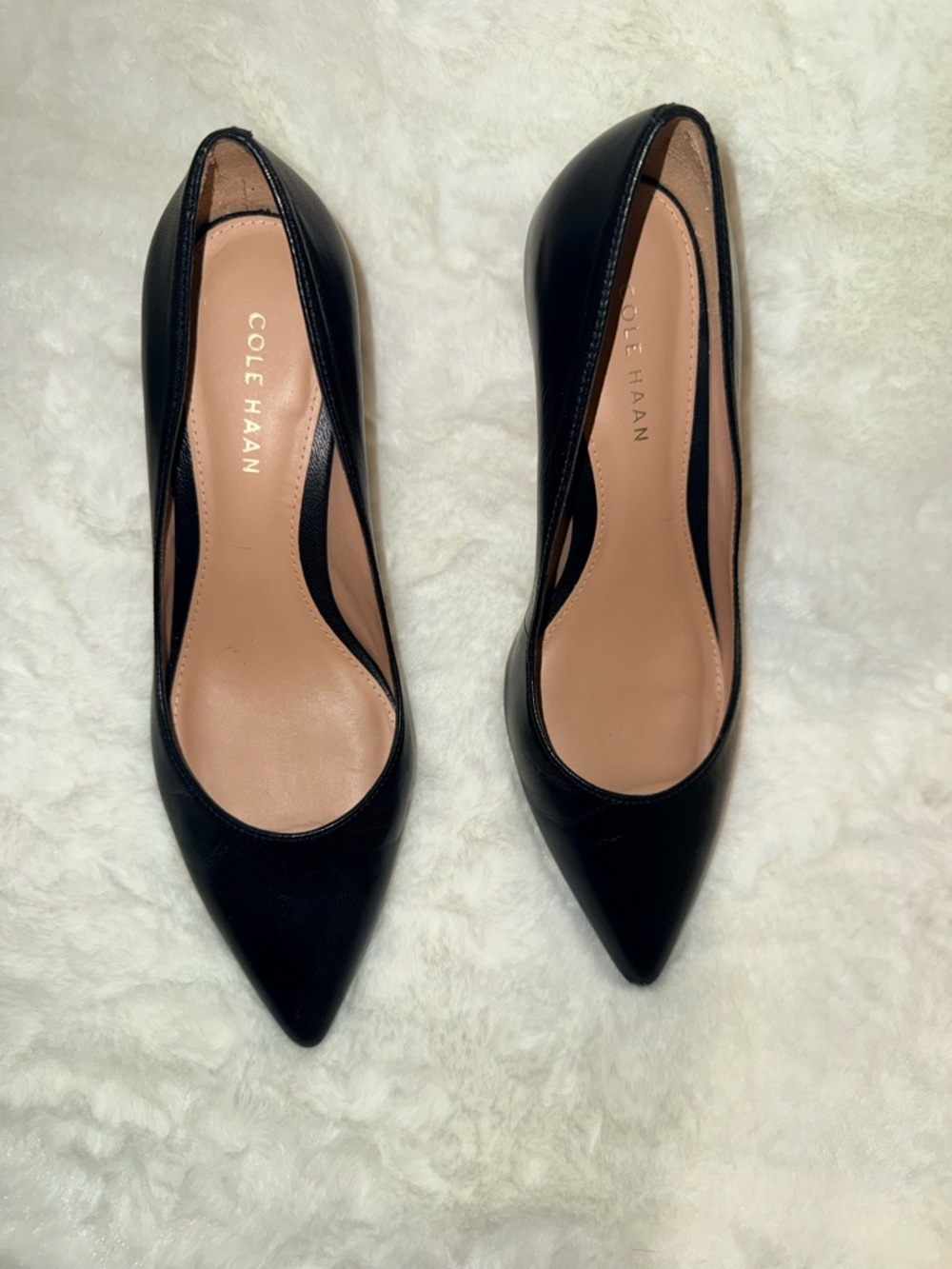 Cole Haan Mylah black pointed Toe heels Size 6.5